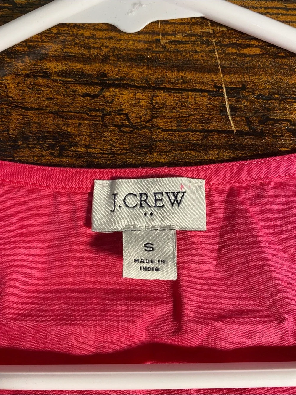 J. Crew Bright Pink Ruffle-Sleeve V-Neck Camisole